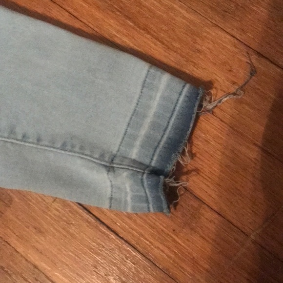 Light wash Distressed WAX Jeans (Fashion Nova) - Picture 4 of 5
